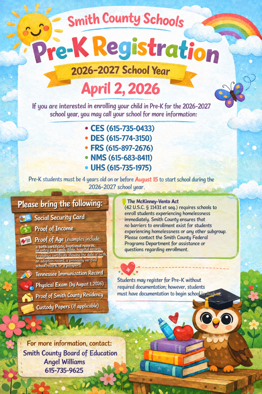 PreK Reg 2026